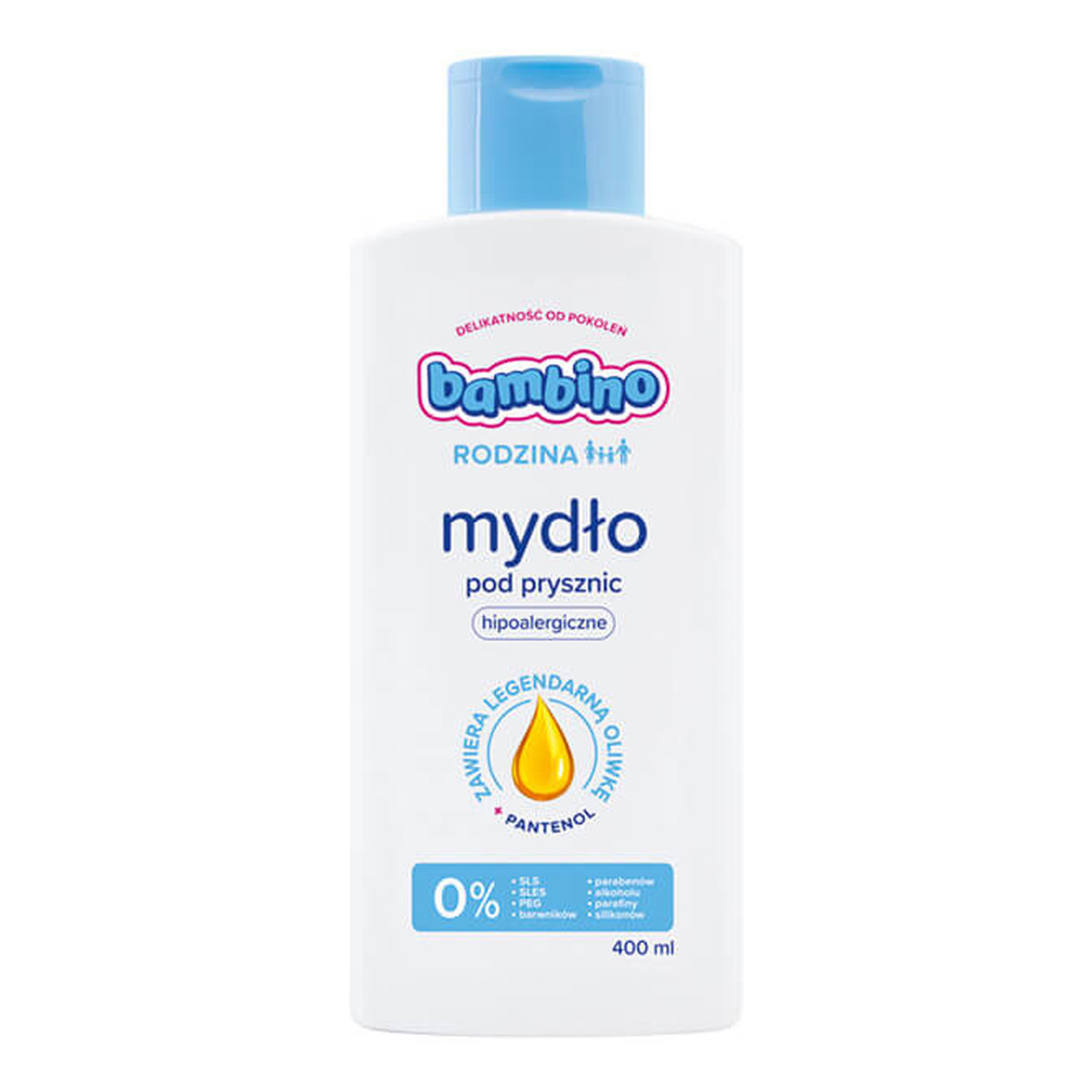 Bambino Rodzina hipoalergiczne mydło pod prysznic 400ml