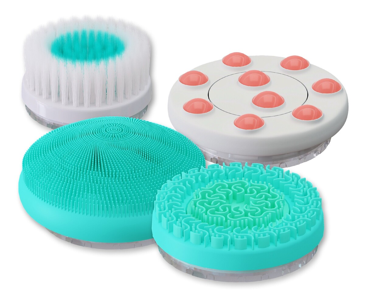 Zestaw 4 głowic do szczoteczki lumineo pro-kolor turkusowy 1 op.-4 szt.