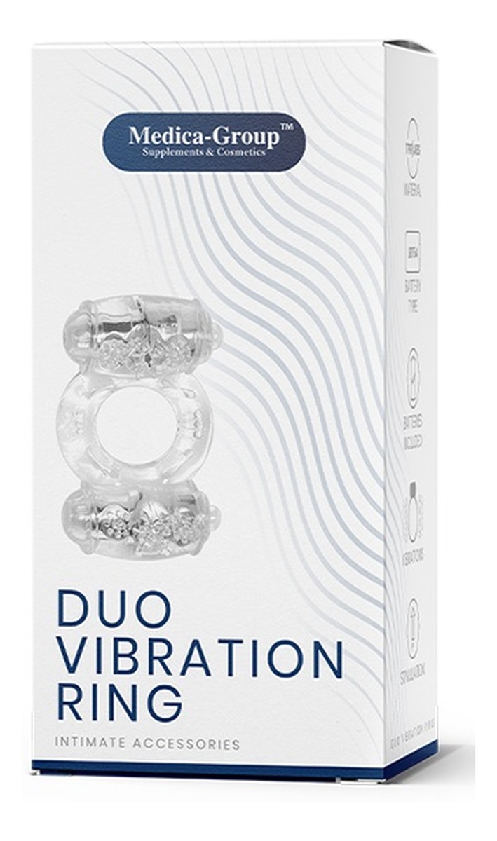 Duo vibration ring podwójny pierścień wibracyjny