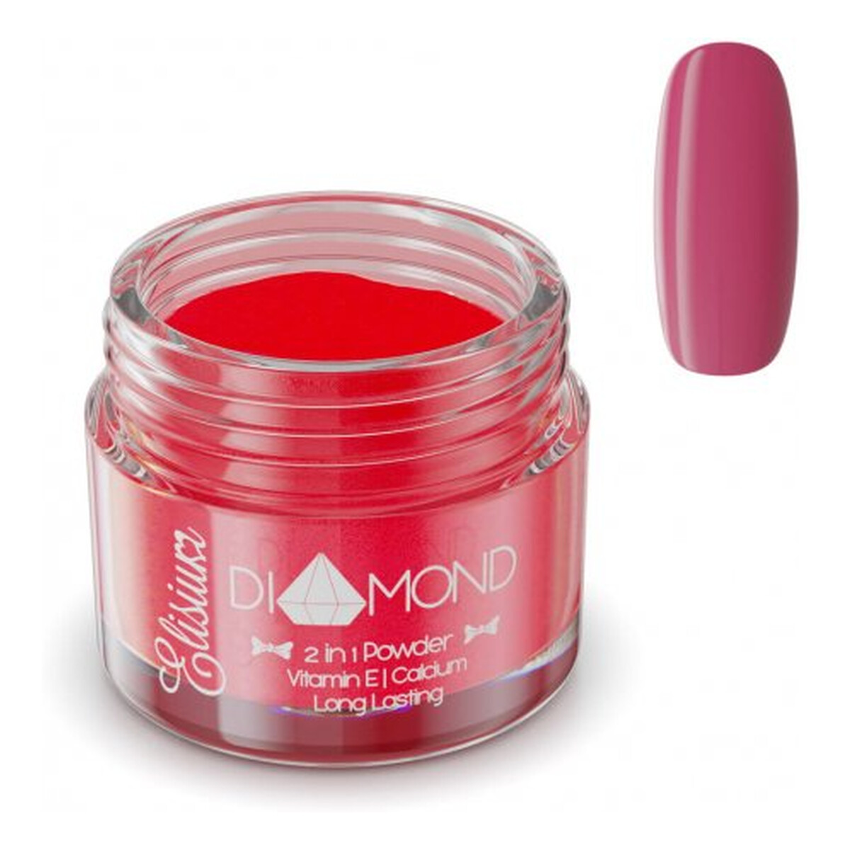 Elisium Diamond 2in1 Proszek do manicure tytanowego 23g