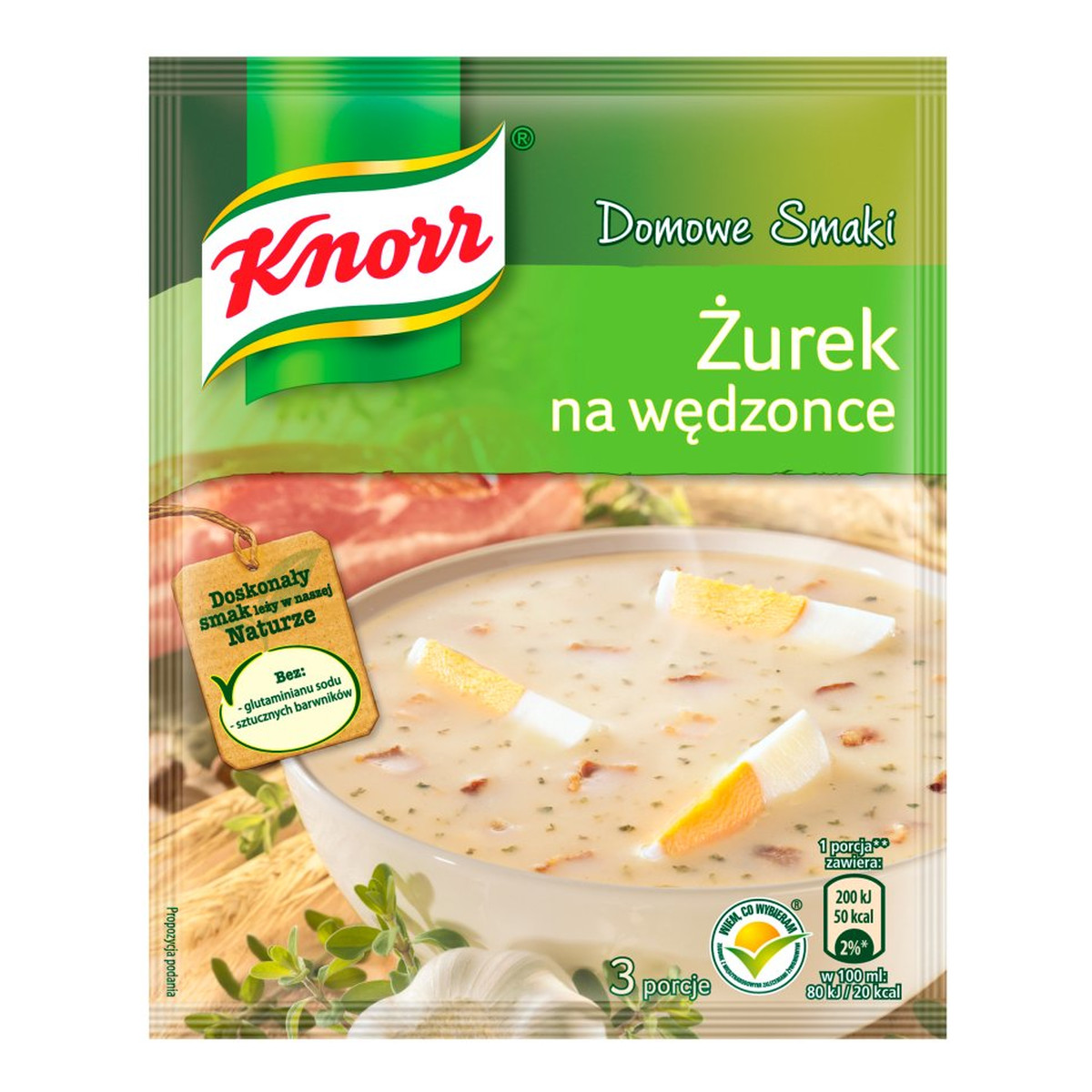 Knorr Domowe Smaki żurek na wędzonce 39g