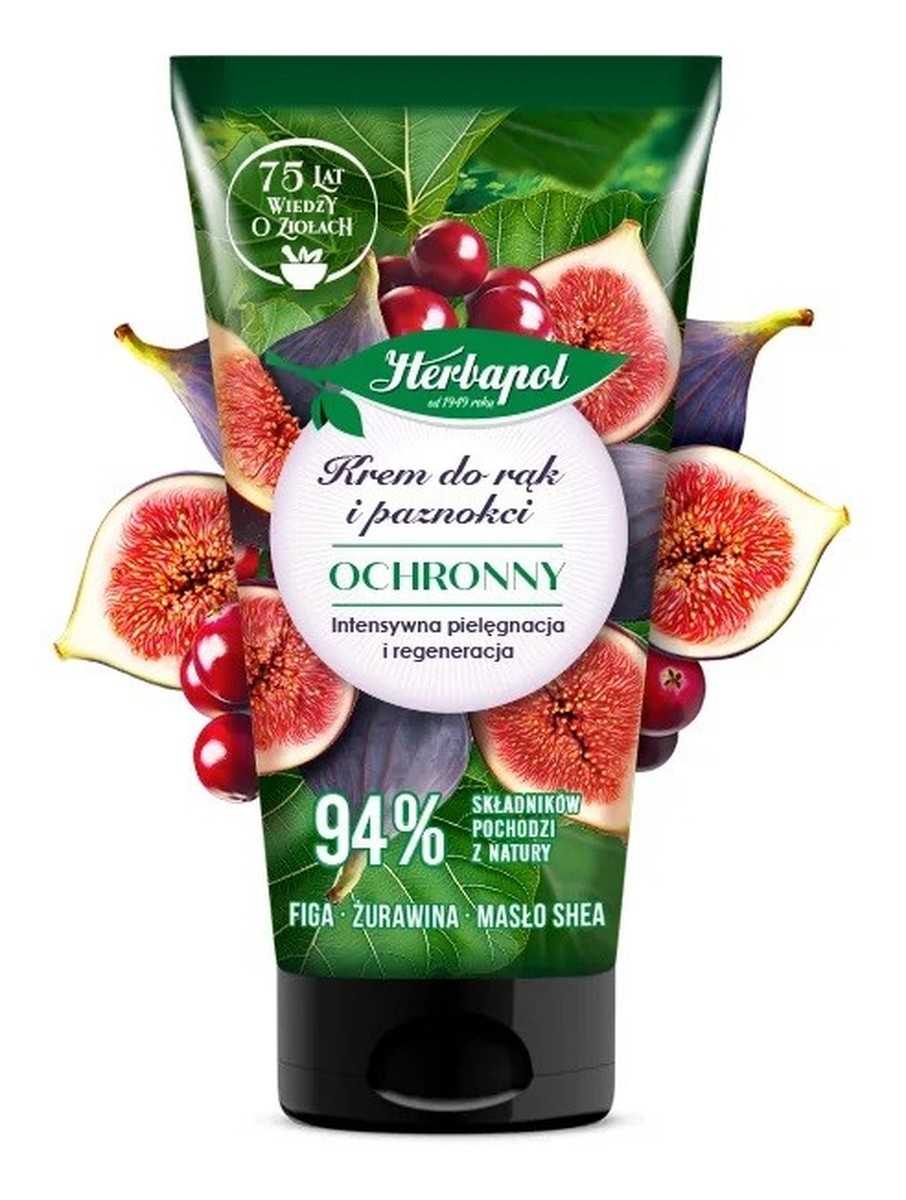 Krem ochronny do rąk i paznokci-figa & żurawina & masło shea
