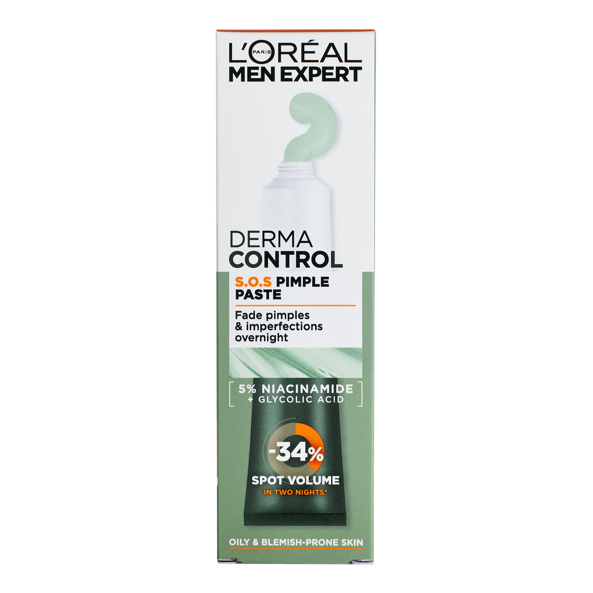 L'Oreal Paris Men Expert Derma control SOS pasta do twarzy 45ml