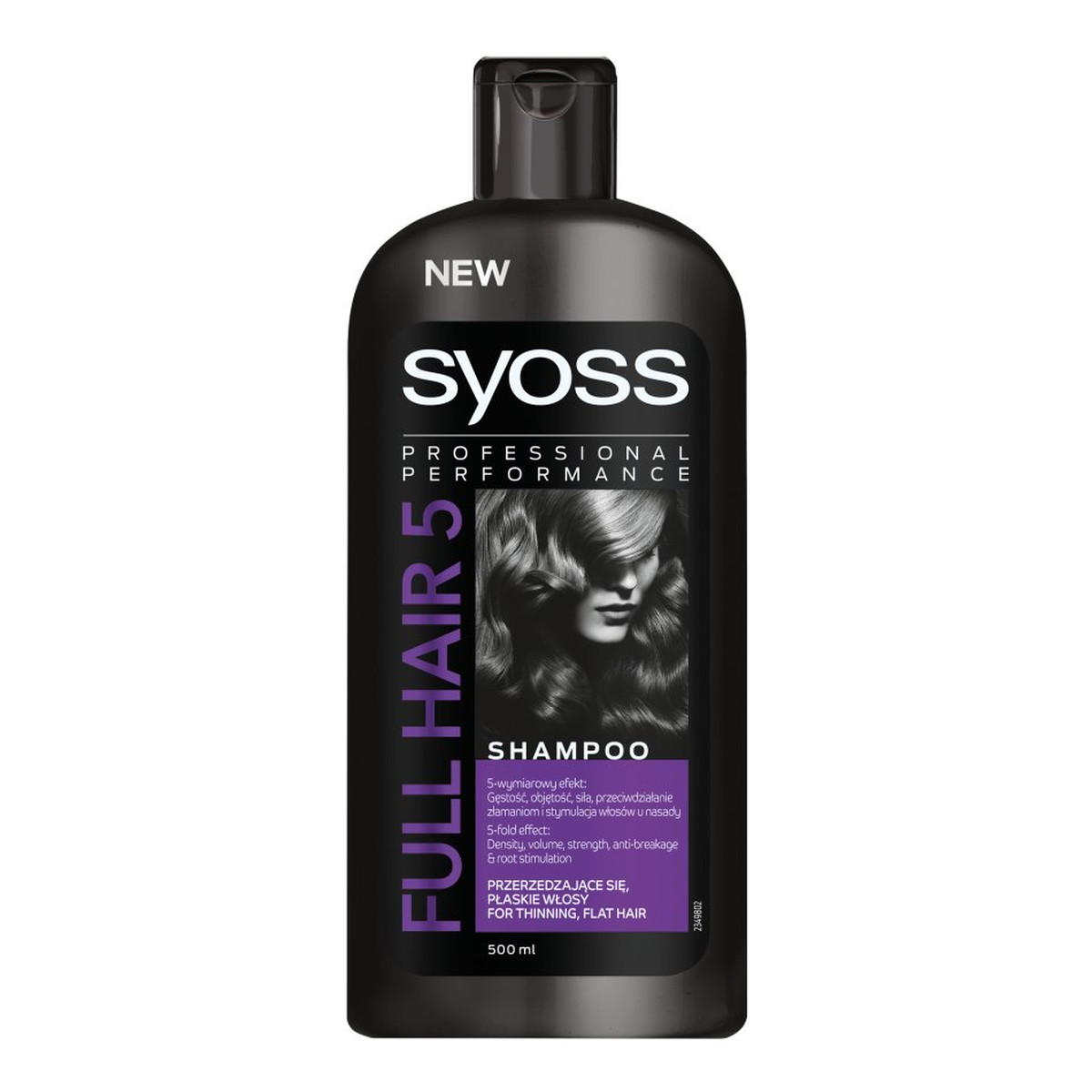 Syoss Full Hair 5 Szampon do włosów przerzedzających się 500ml