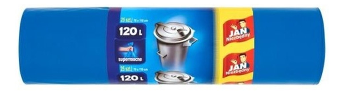 Worki na śmieci 120l - 25 sztuk