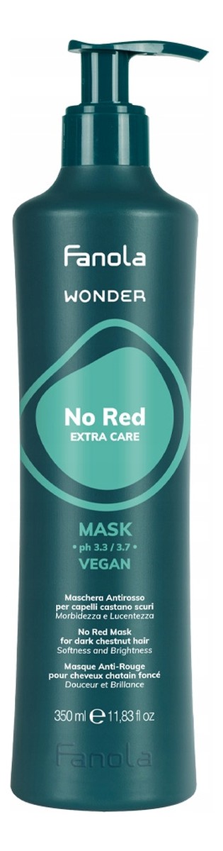 Wonder no red extra care maska neutralizująca czerwone tony