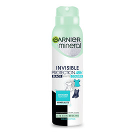 Dezodorant spray Invisible Protection 48h Clean Cotton- Black White Colors