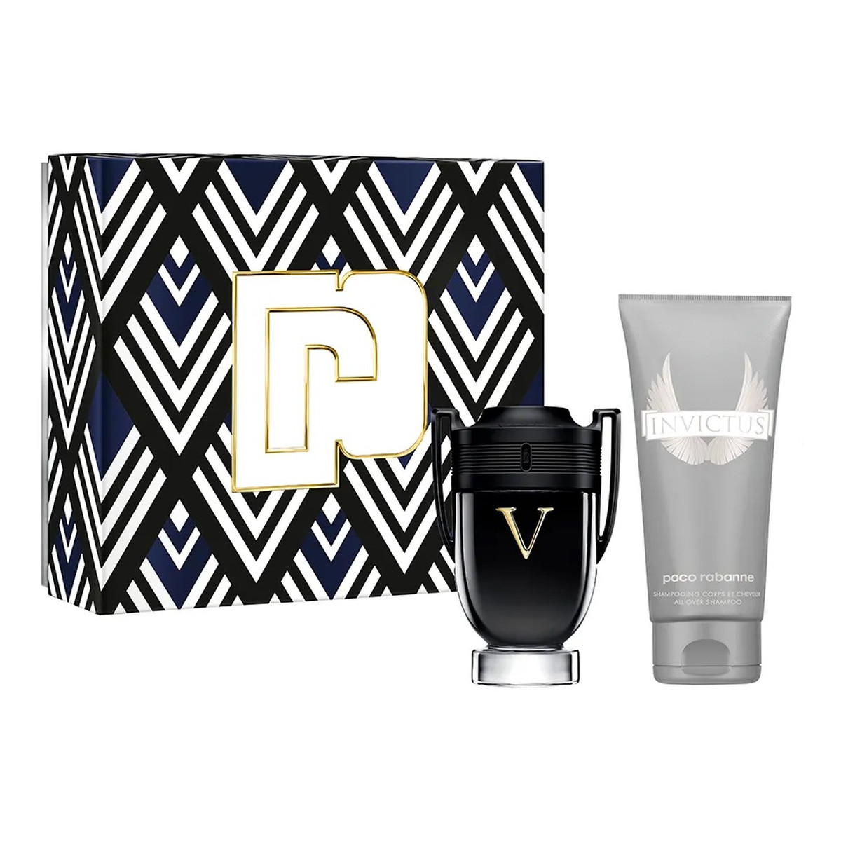 Paco Rabanne Invictus Victory Zestaw woda perfumowana spray 50ml + żel pod prysznic 100ml