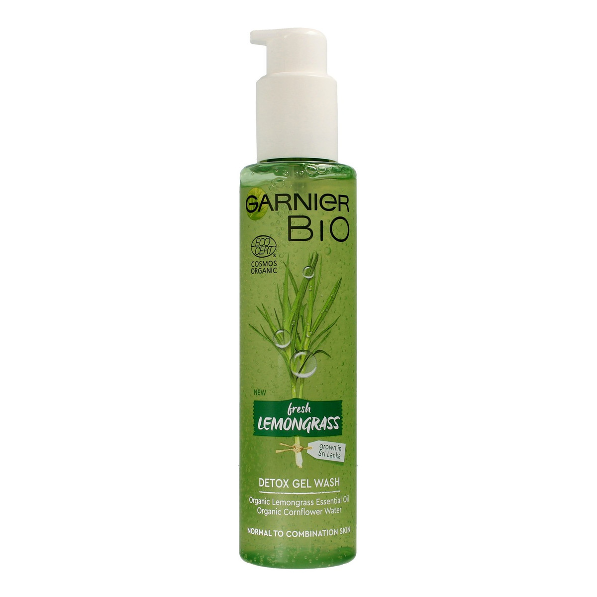 Garnier Bio Fresh Lemongrass Detox Wash Gel detoksykujący żel myjący do twarzy 150ml
