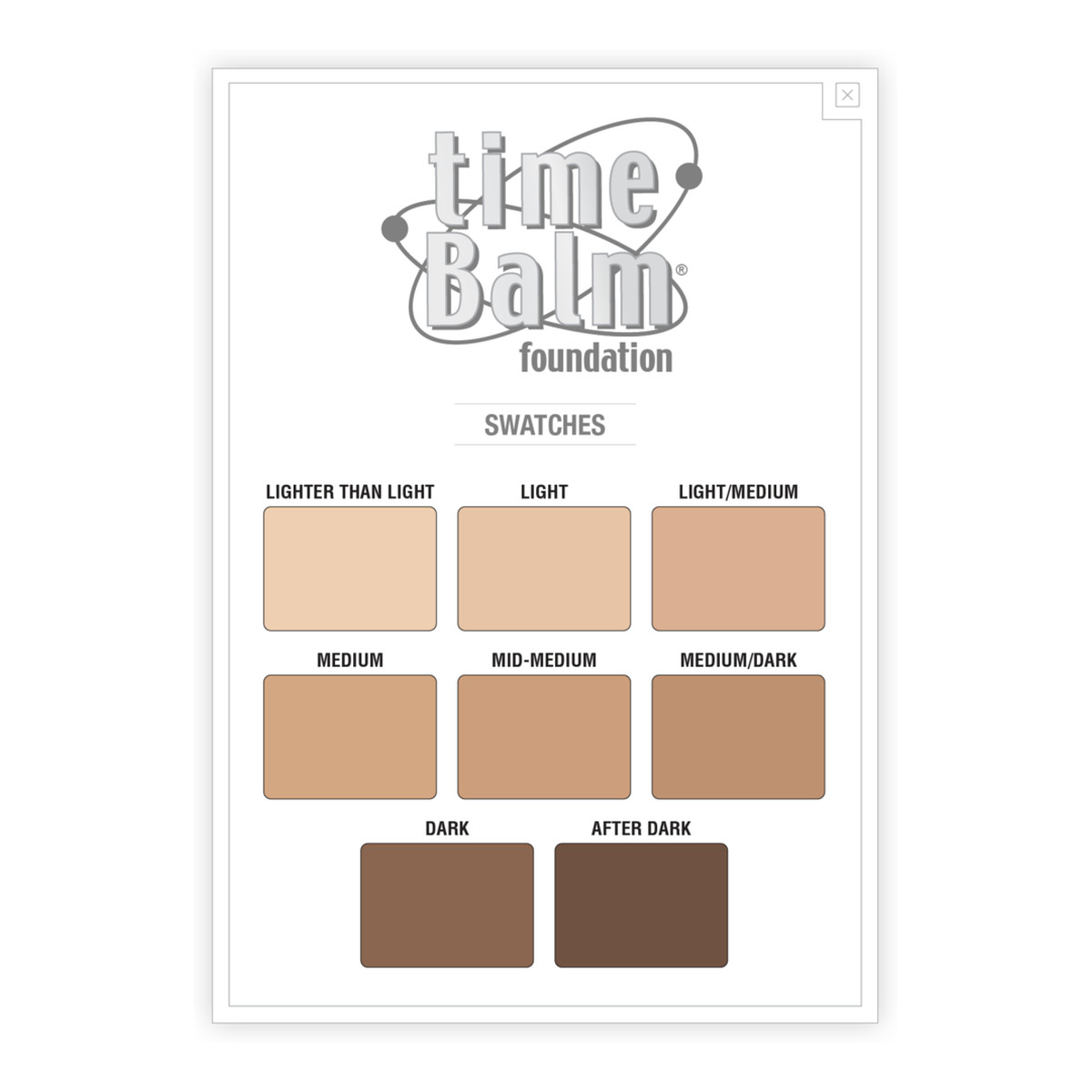 the Balm Time Balm Foundation Podkład Do Twarzy W Kompakcie Light Medium (03)