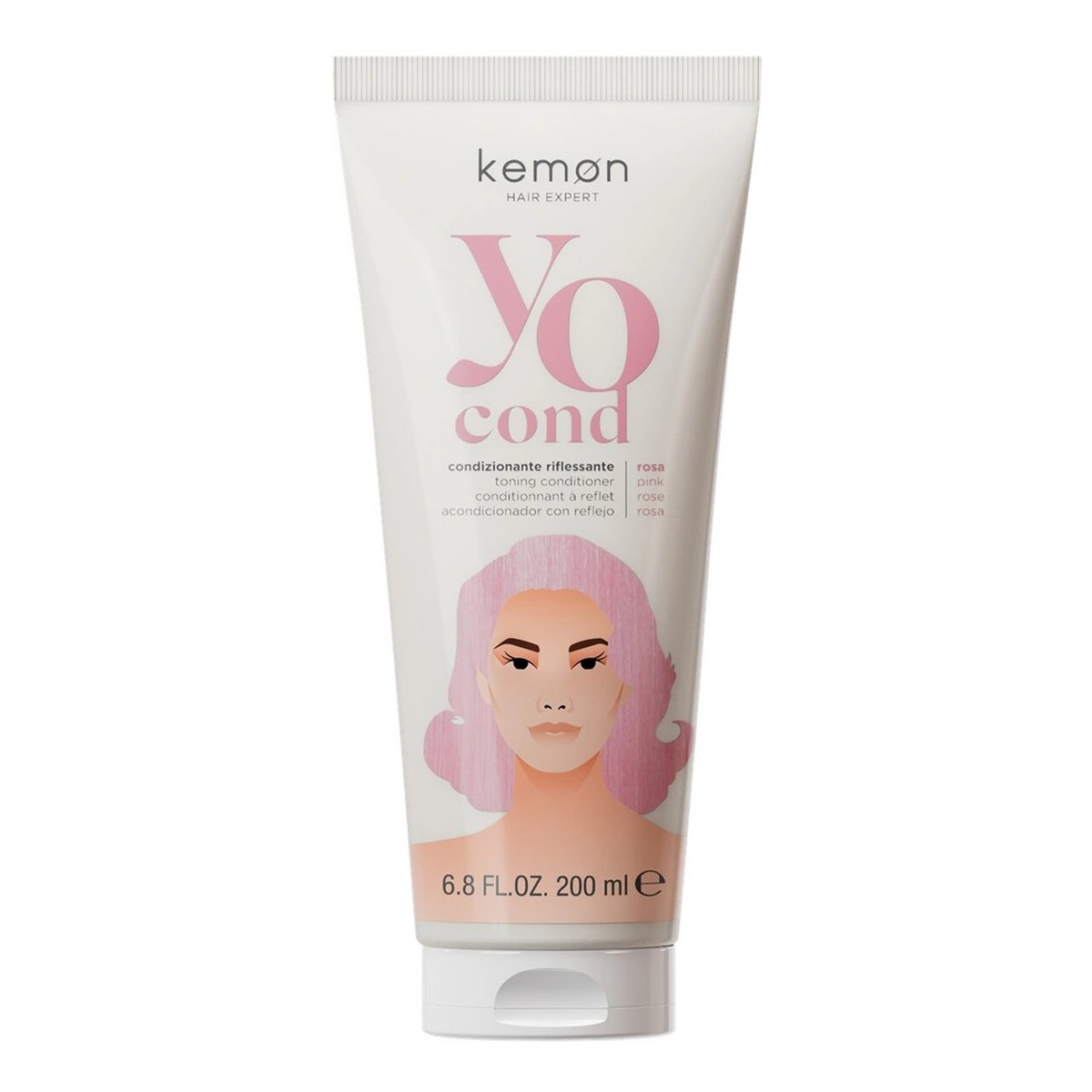 Kemon Yo Cond odżywka koloryzująca Pink 200ml