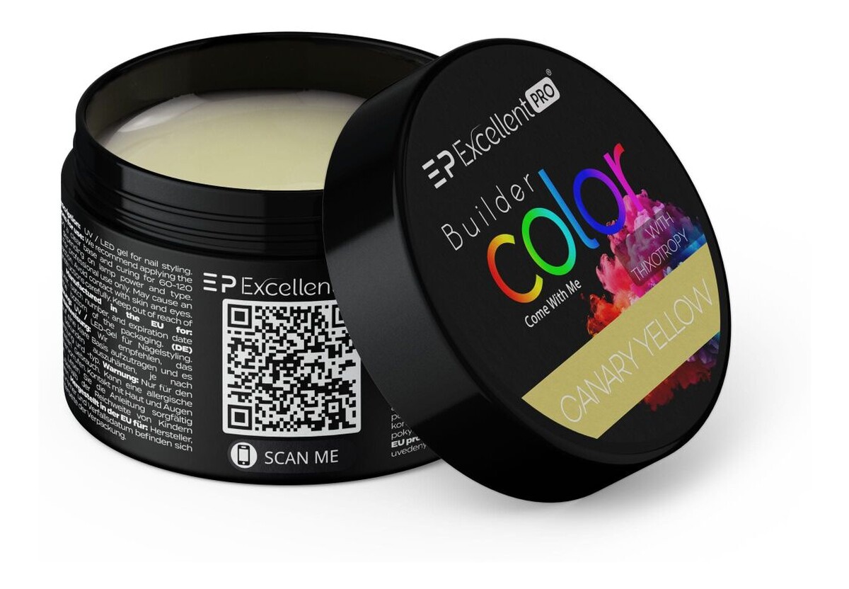 Żel budujący canary yellow