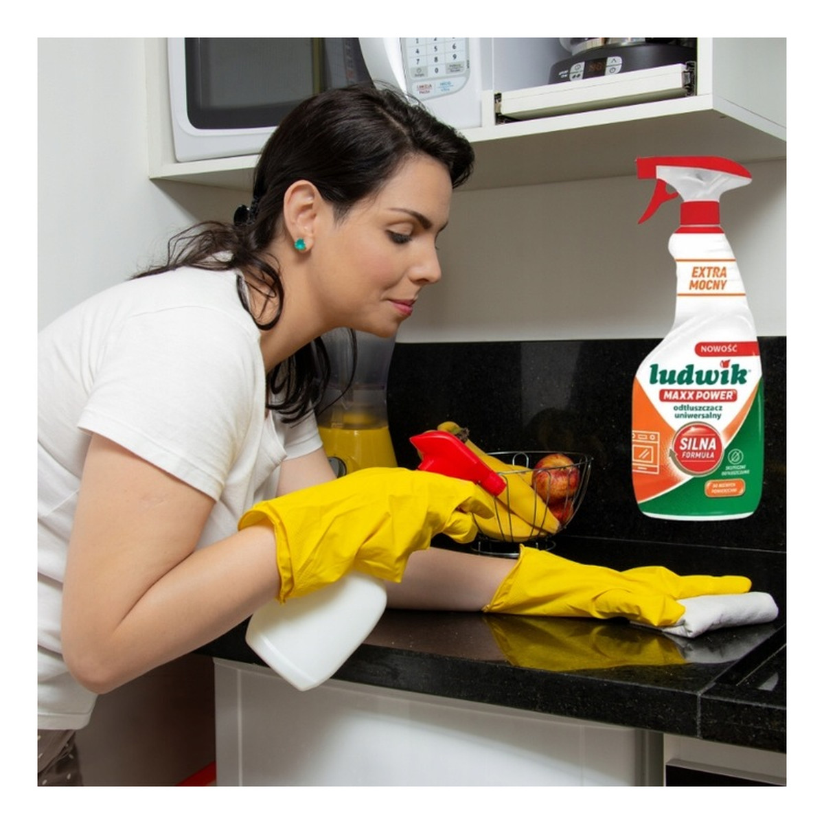 Ludwik Maxx Power Odtłuszczacz Uniwersalny Extra Mocny Spray 600ml