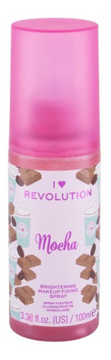 Brightering Fixing Spray Mocha Utrwalacz makijażu w spray'u