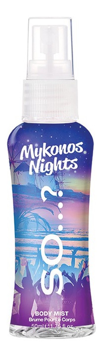 Mgiełka perfumowana do ciała mykonos nights