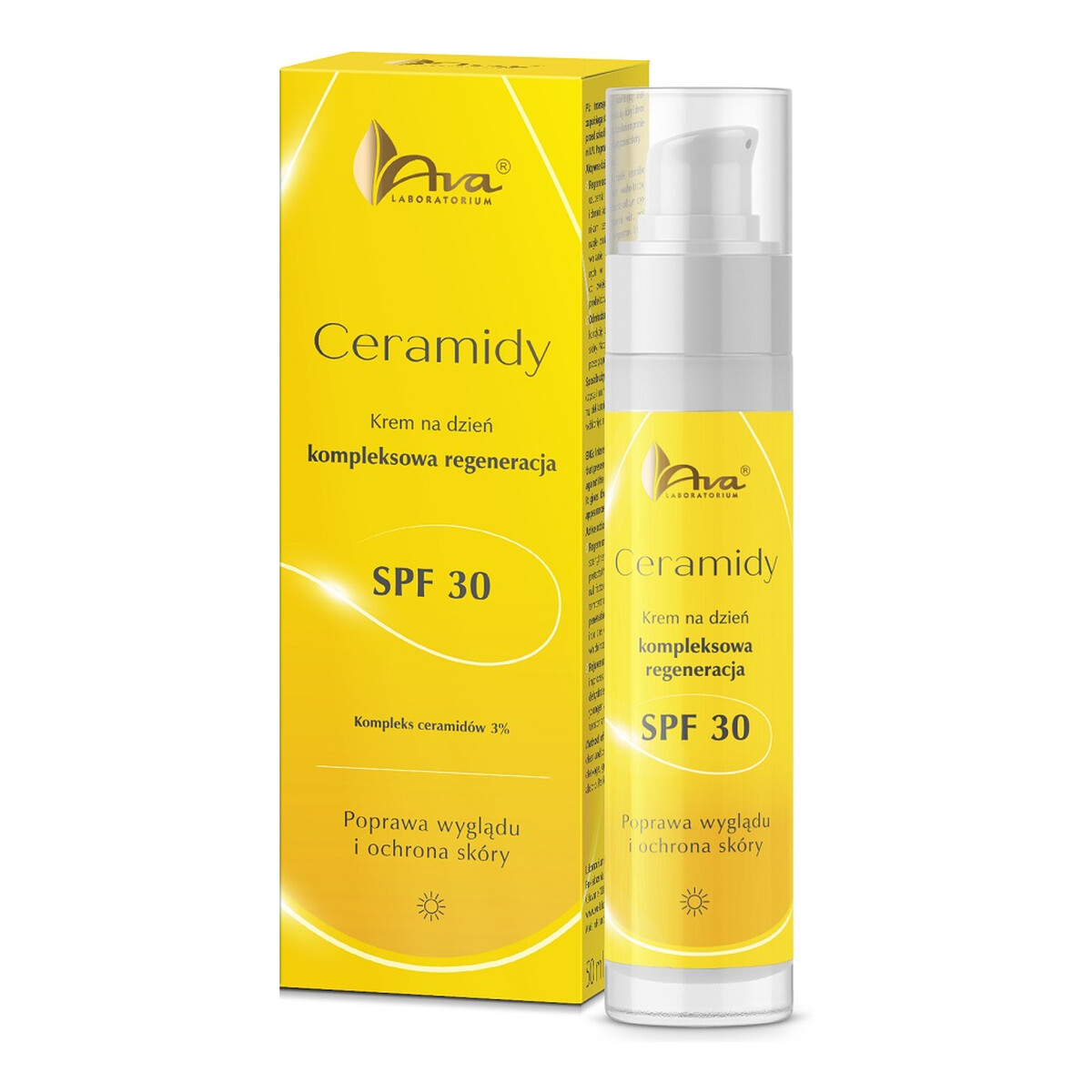 Ava Laboratorium Ceramidy Krem na dzień kompleksowa regeneracja spf30 50ml