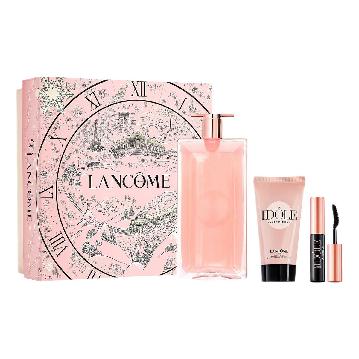 Lancome Idole Zestaw woda perfumowana spray 50ml + balsam do ciała 50ml + mini tusz do rzęs 2.5ml