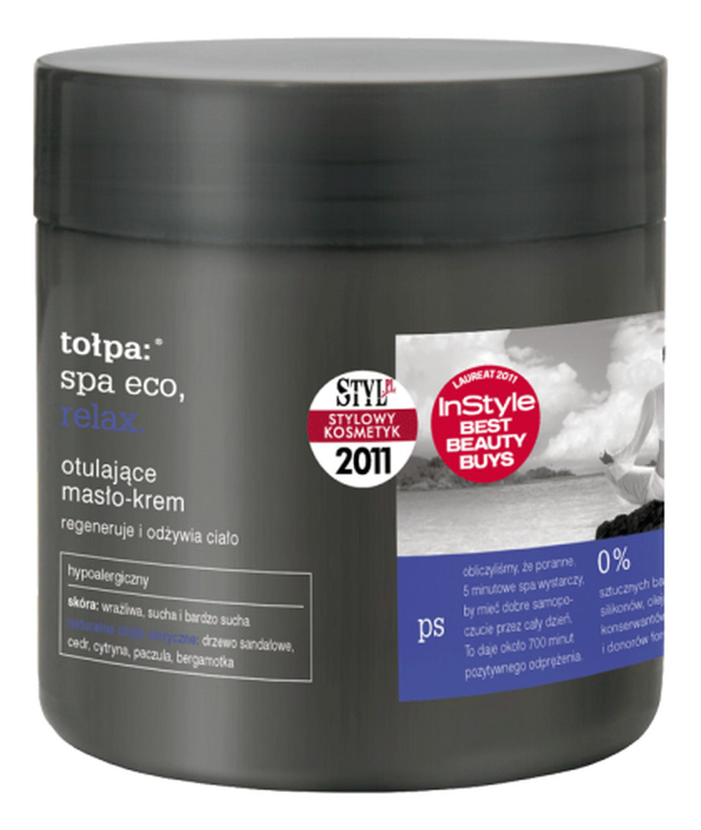Otulające Masło Krem Do Ciała Odbudowujące Gładkość