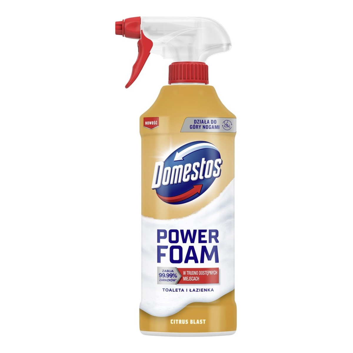 Domestos Power Foam piana do czyszczenia toalety citrus 435ml