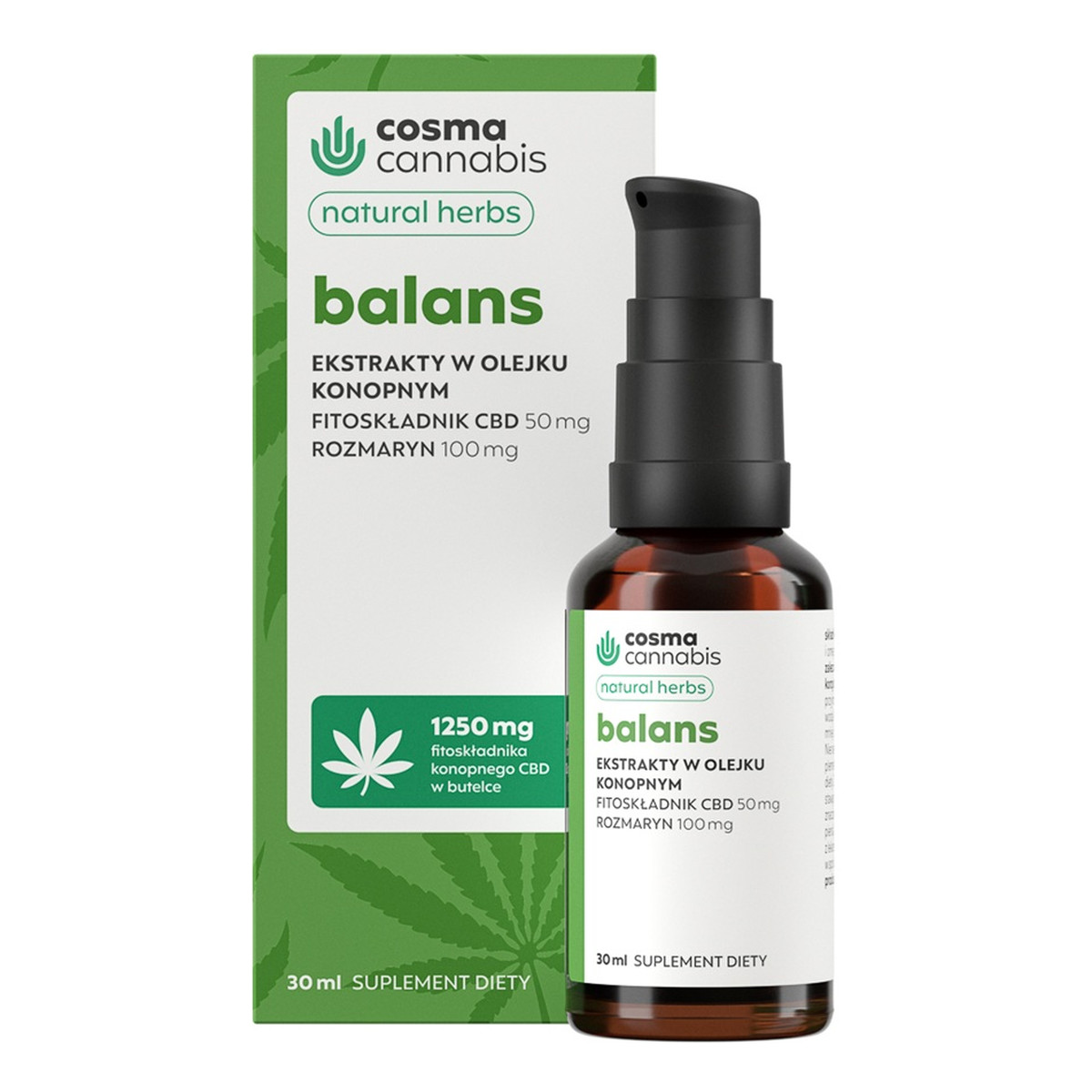 Cosma Cannabis Balans suplement diety 30ml
