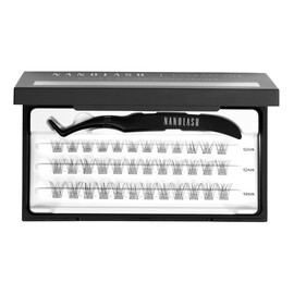 Diy eyelash extensions stick go kępki sztucznych rzęs z aplikatorem classy 36szt.