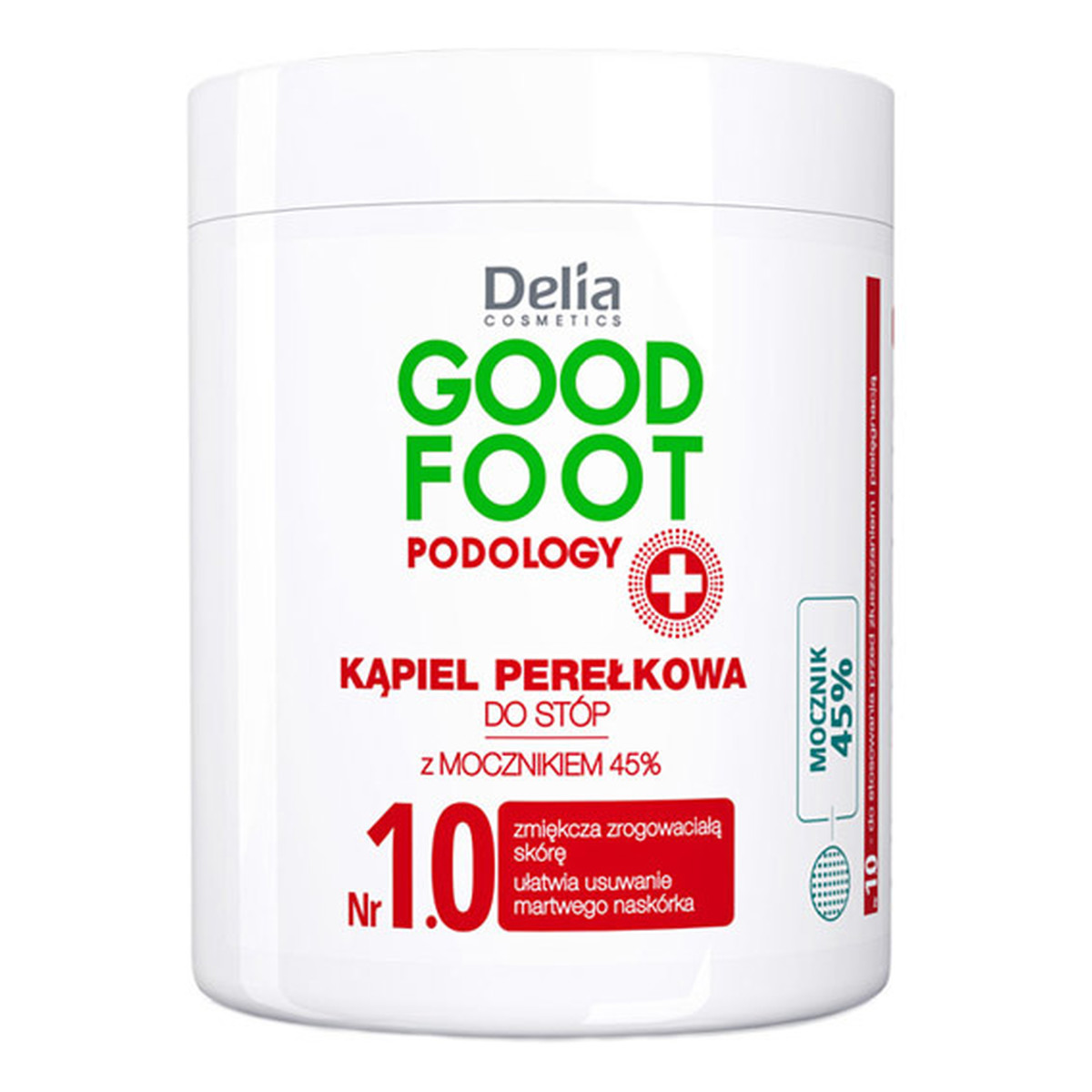 Delia good foot Kąpiel Perełkowa Do Stóp z mocznikiem 200g