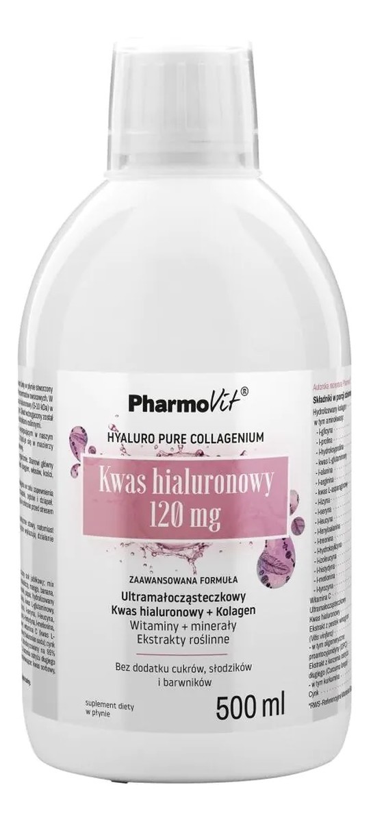 Kwas Hialuronowy 120 mg suplement diety