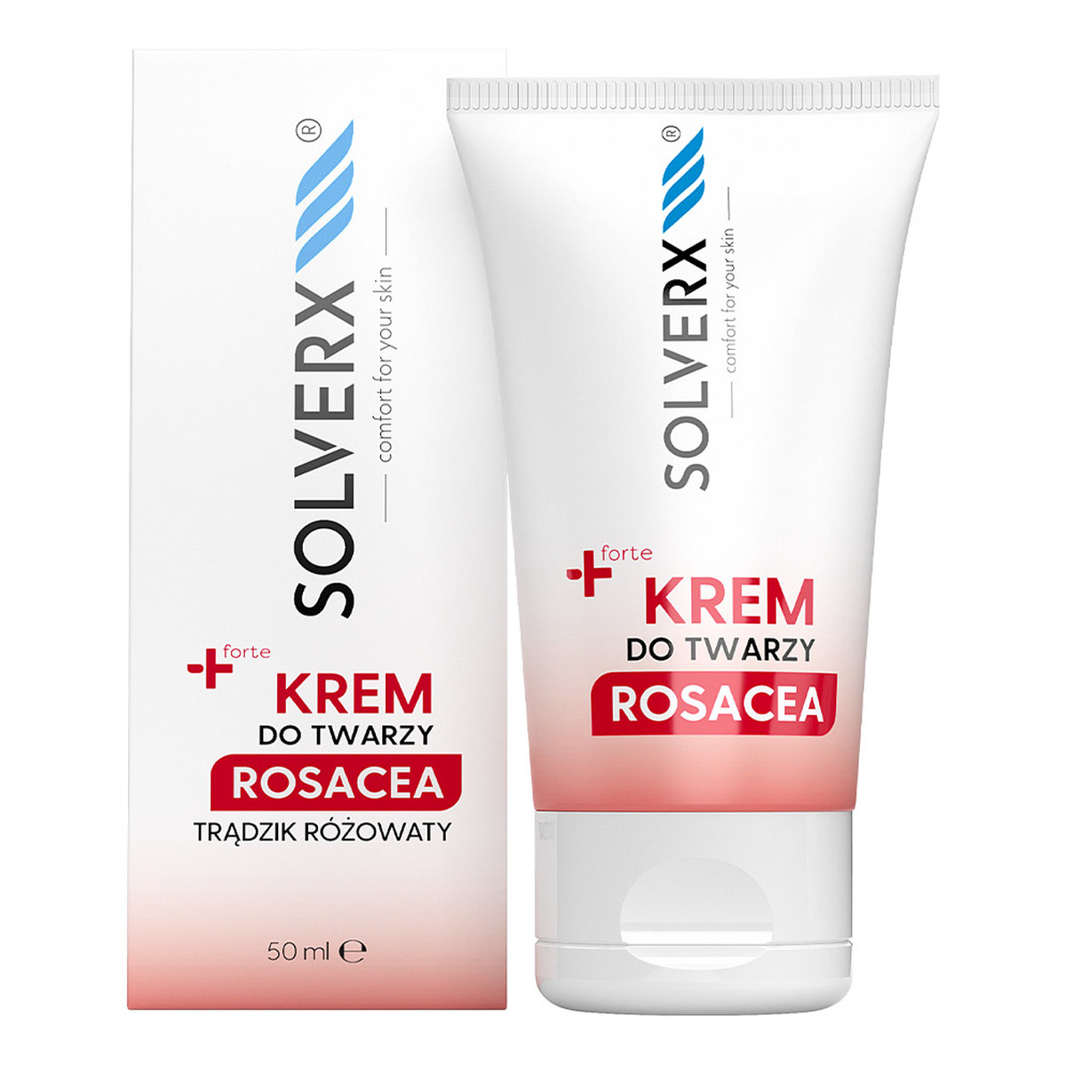 Solverx Rosacea Krem do twarzy na trądzik różowaty 50ml