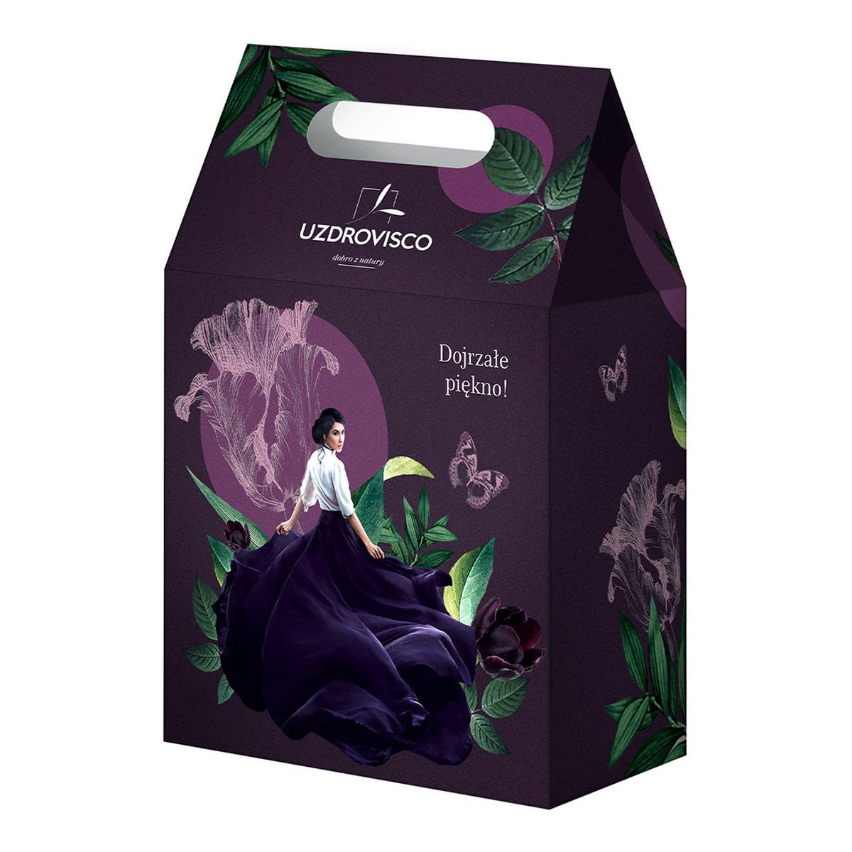 Uzdrovisco Dojrzałe Piękno! Zestaw wieczorny krem przeciwzmarszczkowy + roślinnie aktywny tonik-esencja bezwacikowy na ładną cerę