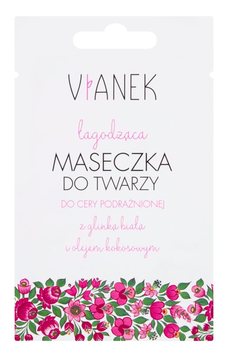 Łagodząca maseczka do twarzy