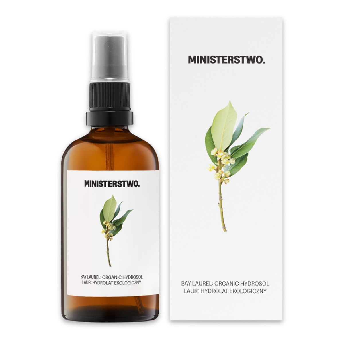 Ministerstwo. Hydrolat Laurowy Do skóry tłustej, mieszanej, trądzikowej, problematycznej 100ml