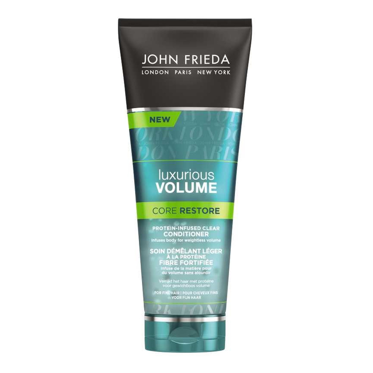 John Frieda Luxurious Volume Core Restore odżywka do włosów z kompleksem Protein-Strength 250ml