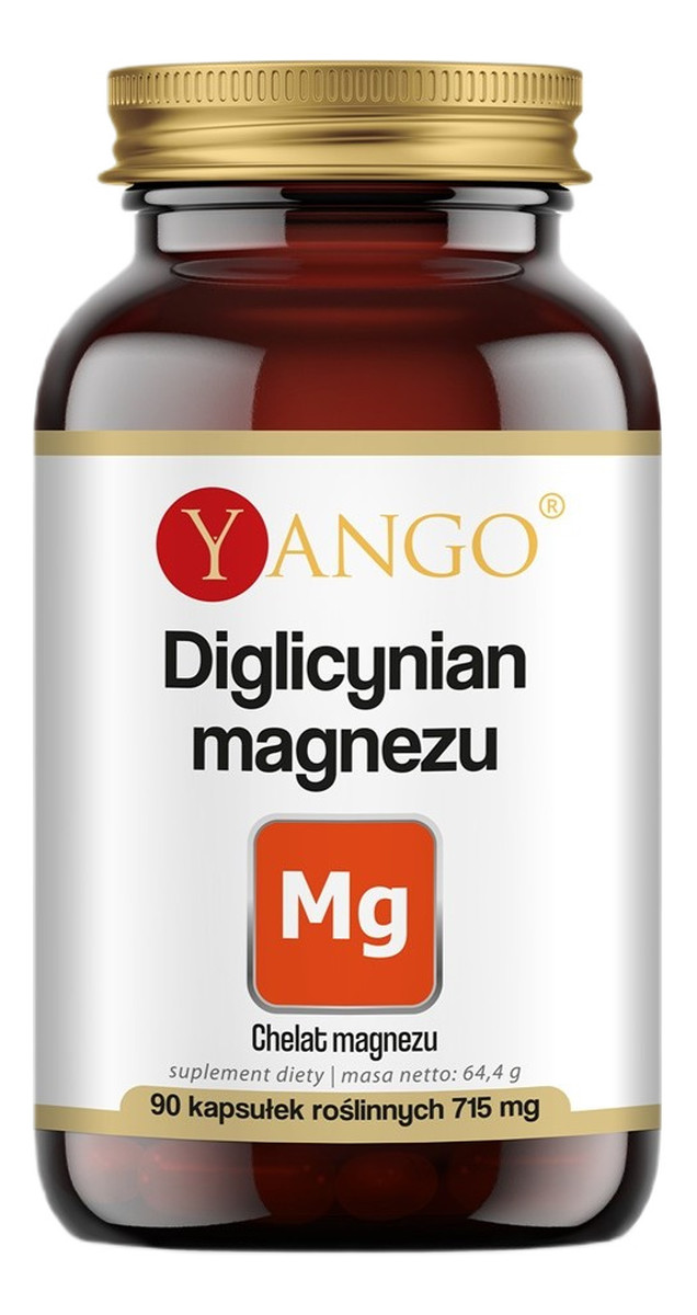 Diglicynian magnezu suplement diety 90 kapsułek