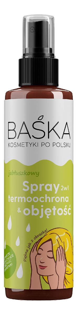 jabłuszkowy spray 2w1 termoochrona i objętość