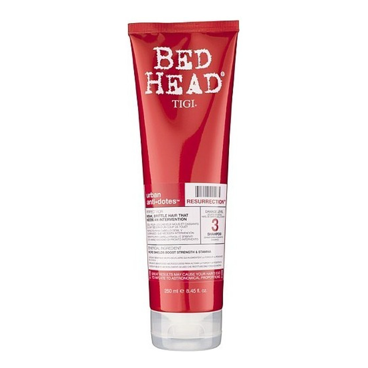 Tigi Bed Head Urban Antidotes Resurrection Shampoo Szampon mocno odbudowujący włosy 250ml