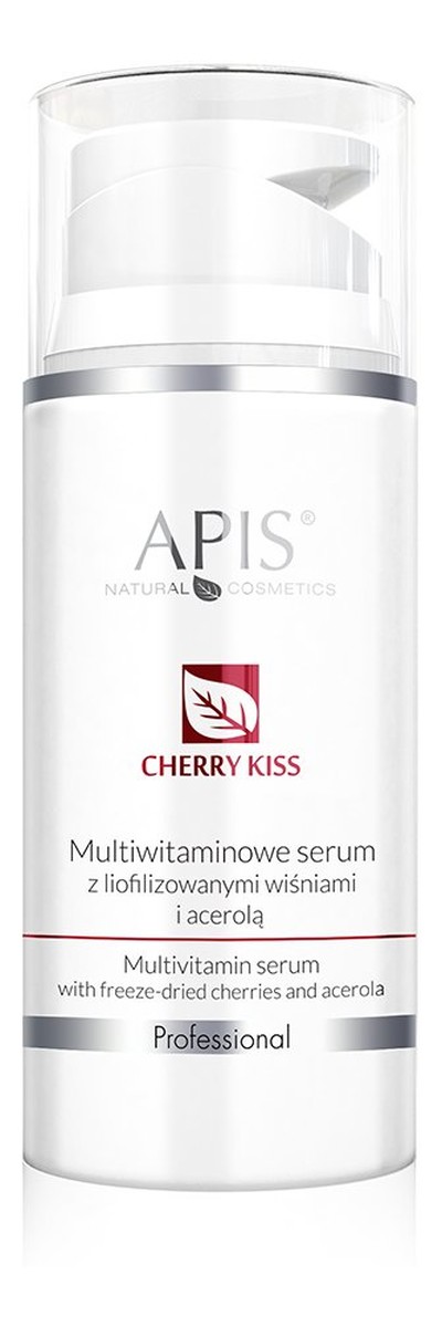 Cherry kiss multiwitaminowe serum z liofilizowanymi wiśniami i acerolą