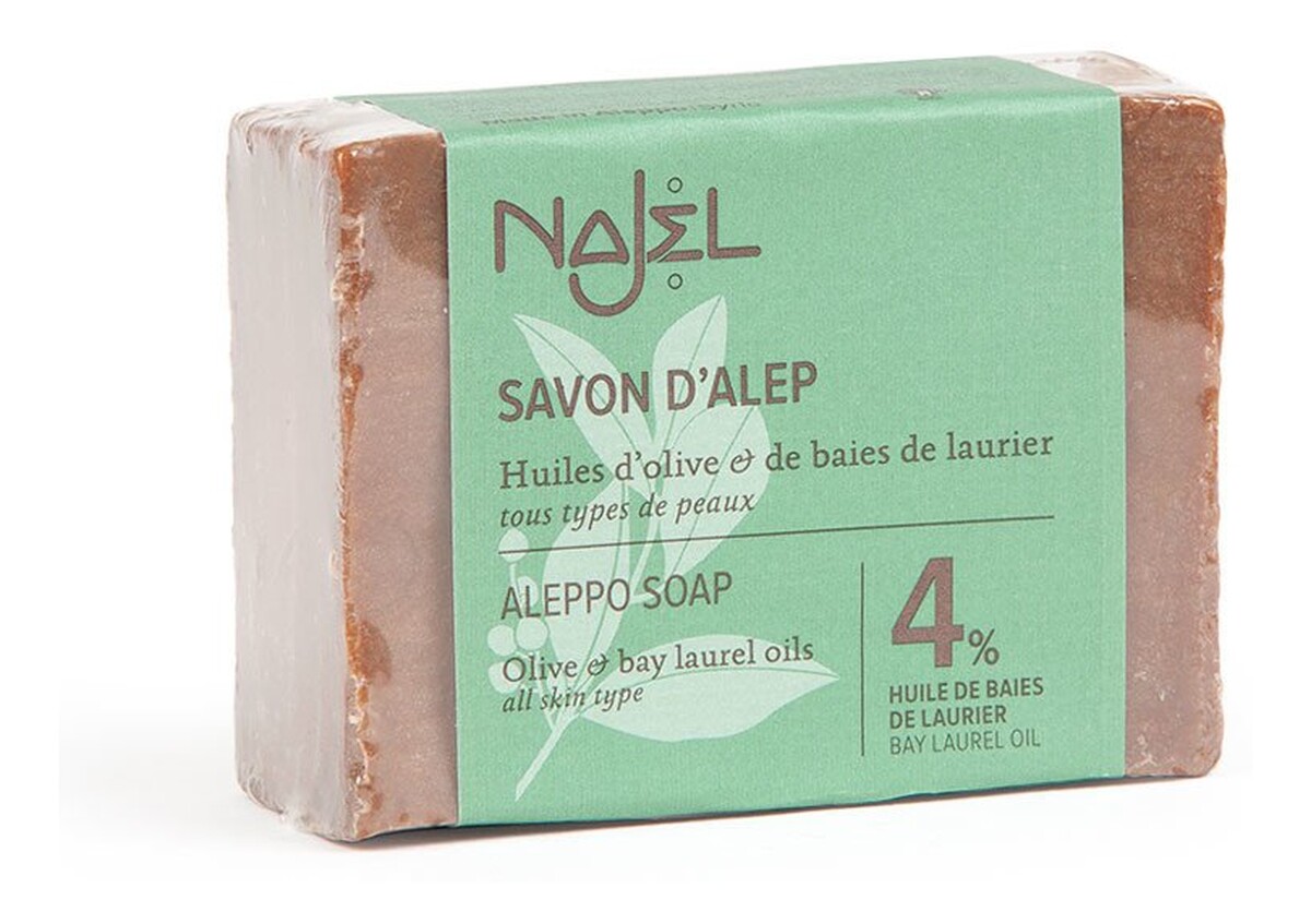 MYDŁO ALEPPO Z OLEJEM LAUROWYM 4%