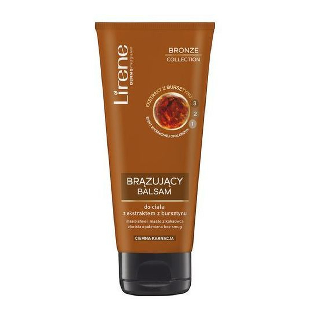 Lirene DERMOPROGRAM BALSAM BRĄZUJĄCO-UJĘDRNIAJĄCY CIEMNA KARNACJA 200ml
