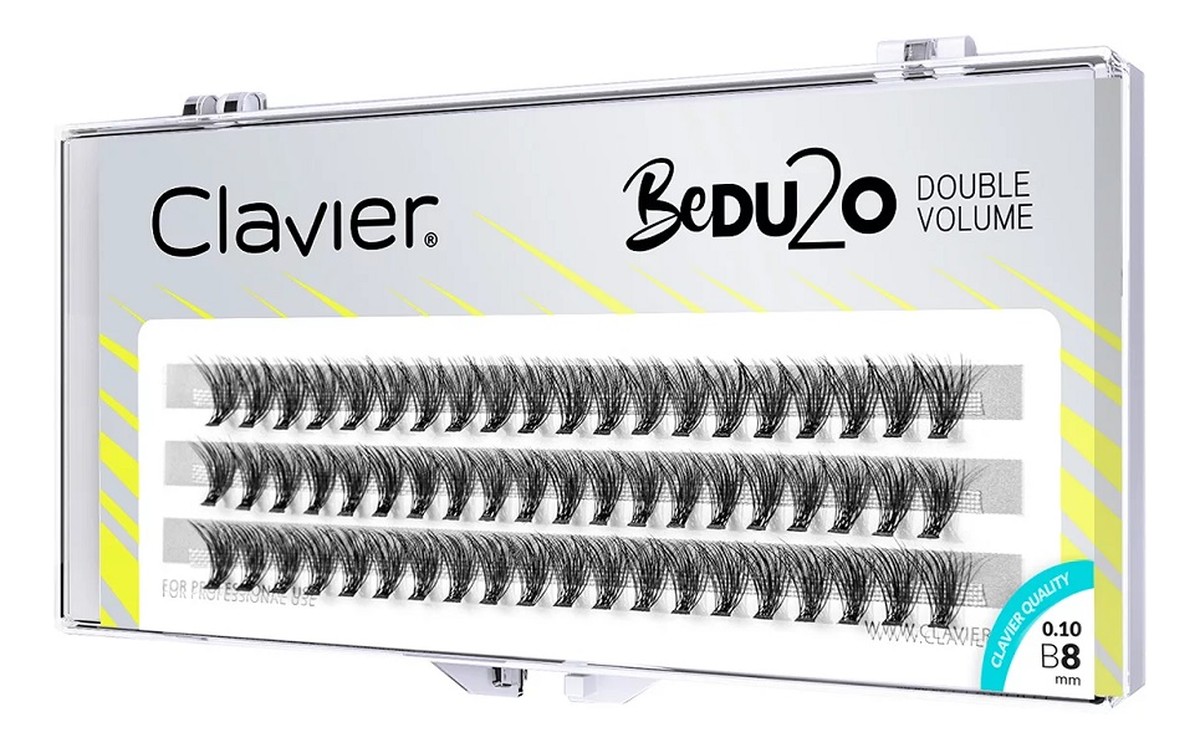 Bedu2o double volume kępki rzęs 8mm