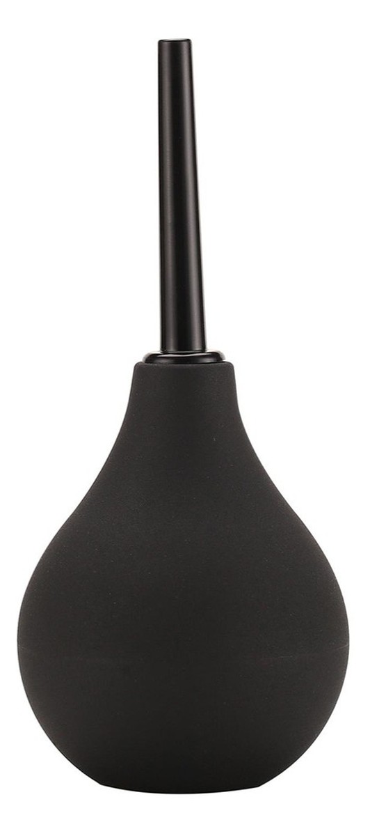 Essentials anal douche travel size gruszka do lewatywy black