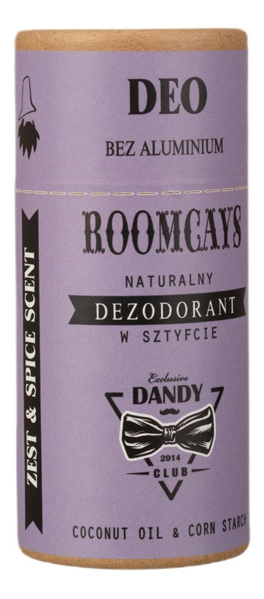 Dezodorant w sztyfcie bez aluminium zest spice