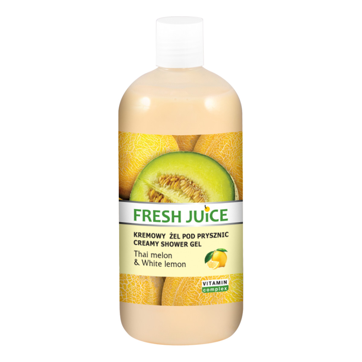 Fresh Juice Thai melon & White lemon Kremowy Żel Pod Prysznic 500ml