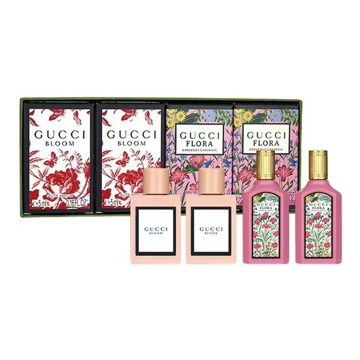 Gucci Garden Collection Zestaw bloom woda perfumowana 2x5ml + flora gorgeous gardenia woda perfumowana 2x5ml