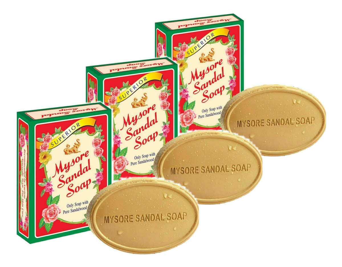 Mydło sandałowe Ajurwedyjskie 3x75g