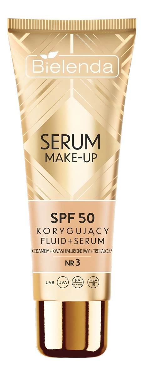 Korygujący Fluid + serum do twarzy SPF50