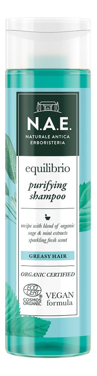 Equilibrio purifying shampoo oczyszczający szampon do włosów przetłuszczających się