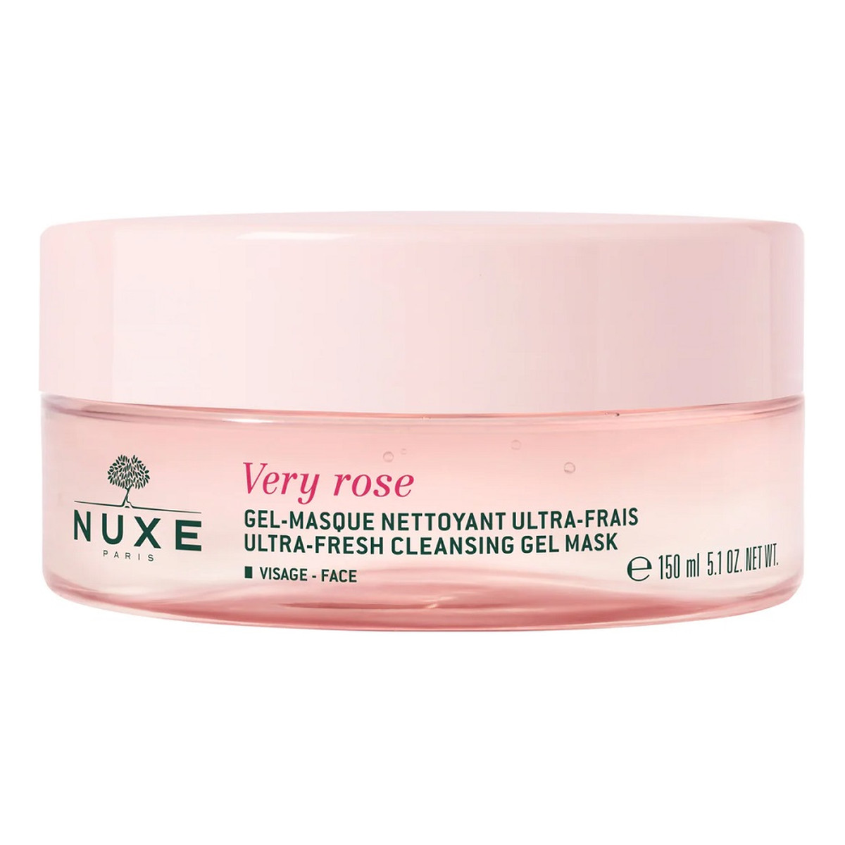 Nuxe Very Rose ultra-świeża Żelowa maseczka ​​oczyszczająca 150ml