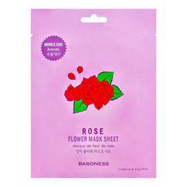 Maska w płachcie z ekstraktem z kwiatu róży