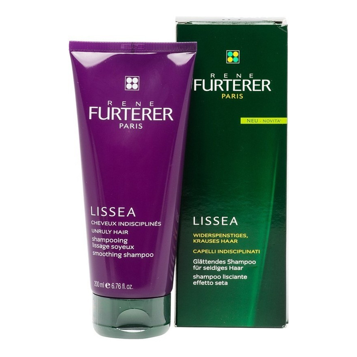 Rene Furterer Lissea Smoothing Shampoo Szampon jedwabiście wygładzający włosy 200ml