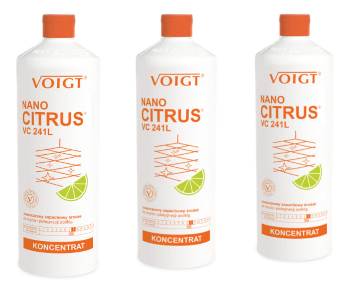 Nowoczesny zapachowy środek do mycia i pielęgnacji podłóg VC241L 3x1L